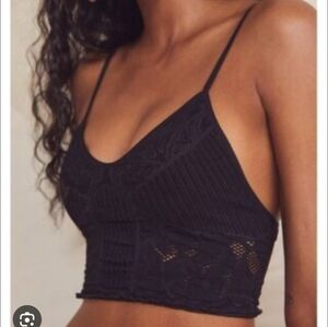 NWT Free People Chloe Seamless Longline Bralette